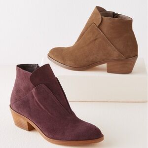 NEVER WORN - Garnet Hill ankle boot. Purple ONLY